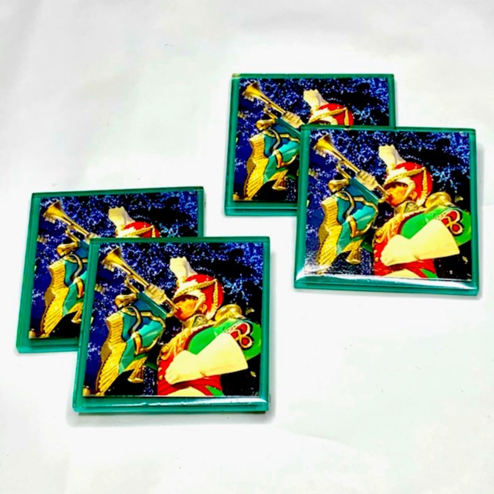 Handmade Christmas Coasters